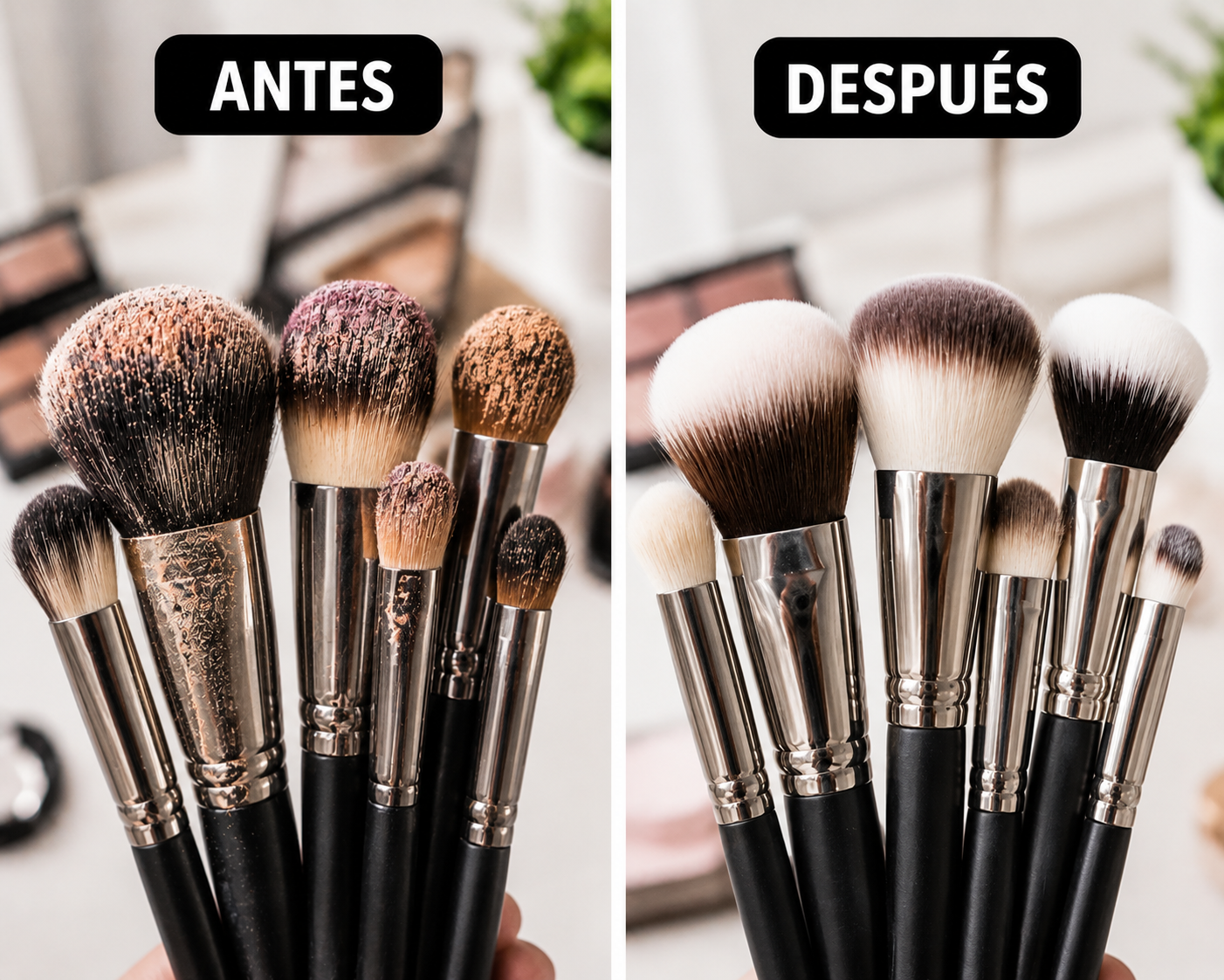 Máquina Limpiadora de brochas maquillaje